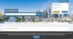 Desktop Screenshot of kennstdueinen.de